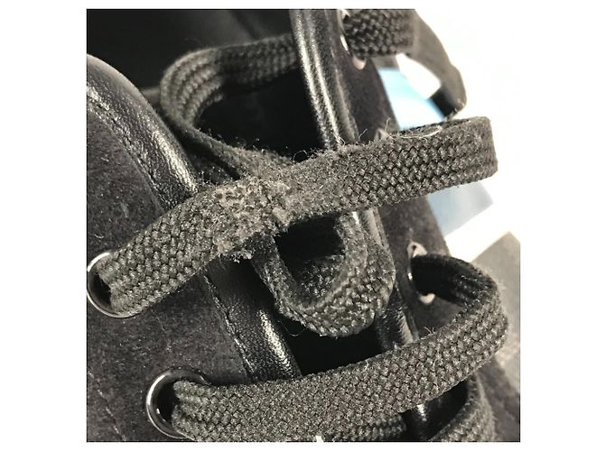 Sneakers Damier Graphite Louis Vuitton Nero Blu - vista 13