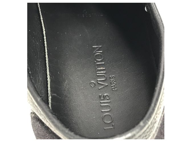 Sneakers Damier Graphite Louis Vuitton Nero Blu - vista 14