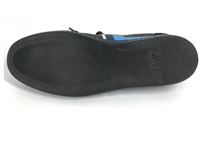 Sneakers Damier Graphite Louis Vuitton Nero Blu - vista 9