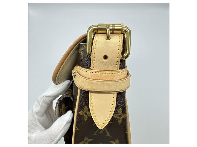 Borsa a Spalla Hudson PM Louis Vuitton Marrone Monogramma - vista 10