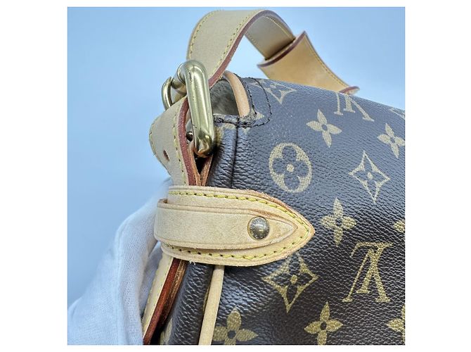 Borsa a Spalla Hudson PM Louis Vuitton Marrone Monogramma - vista 11
