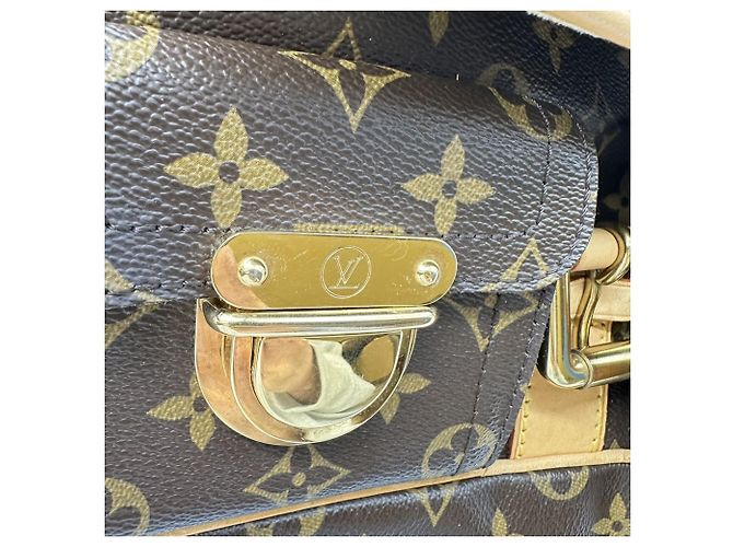 Borsa a Spalla Hudson PM Louis Vuitton Marrone Monogramma - vista 12