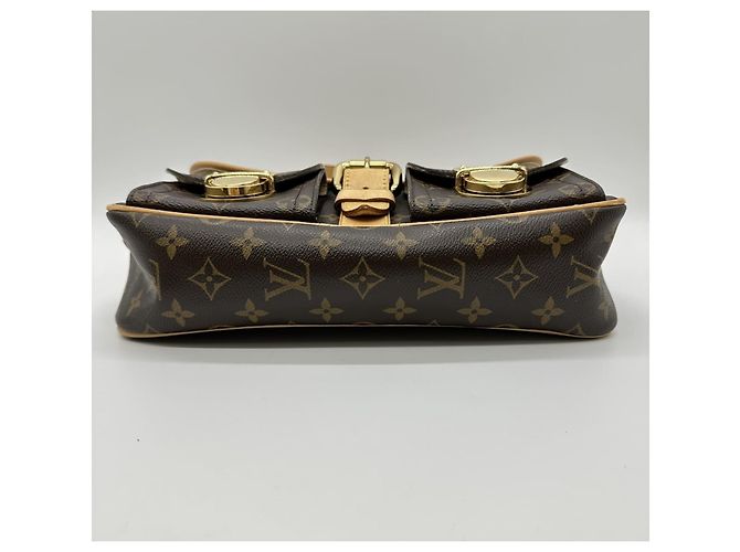 Borsa a Spalla Hudson PM Louis Vuitton Marrone Monogramma - vista 5