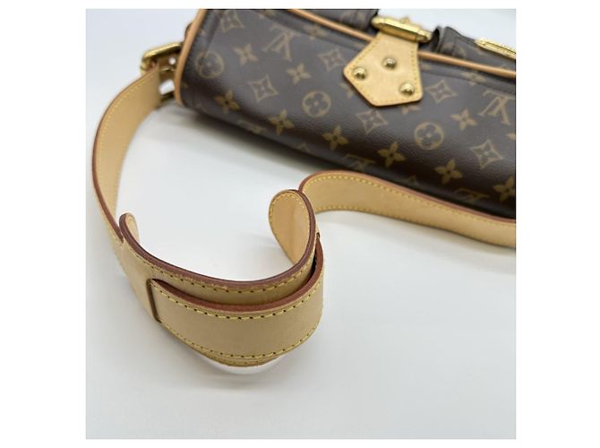 Borsa a Spalla Hudson PM Louis Vuitton Marrone Monogramma - vista 6