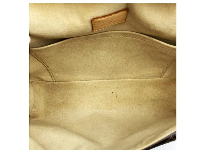 Borsa a Spalla Hudson PM Louis Vuitton Marrone Monogramma - vista 7