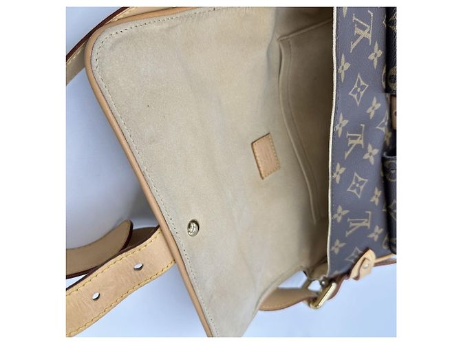 Borsa a Spalla Hudson PM Louis Vuitton Marrone Monogramma - vista 9