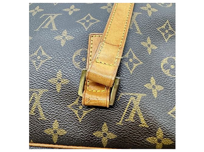 Borsa Tote/Spalla Cite GM Louis Vuitton M51181 Marrone Monogramma - vista 12