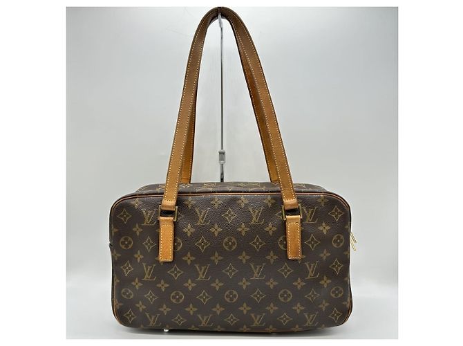 Borsa Tote/Spalla Cite GM Louis Vuitton M51181 Marrone Monogramma - vista 2