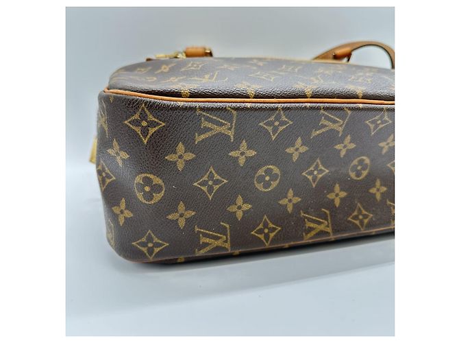 Borsa Tote/Spalla Cite GM Louis Vuitton M51181 Marrone Monogramma - vista 6