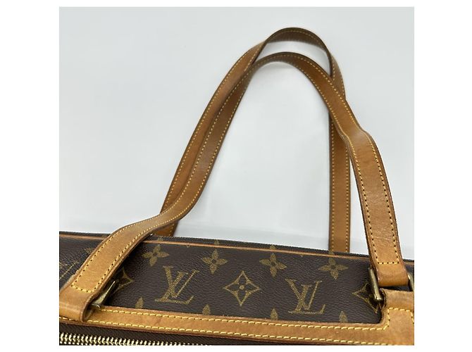 Borsa Tote/Spalla Cite GM Louis Vuitton M51181 Marrone Monogramma - vista 7