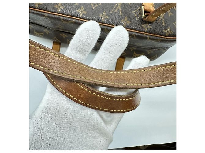 Borsa Tote/Spalla Cite GM Louis Vuitton M51181 Marrone Monogramma - vista 8