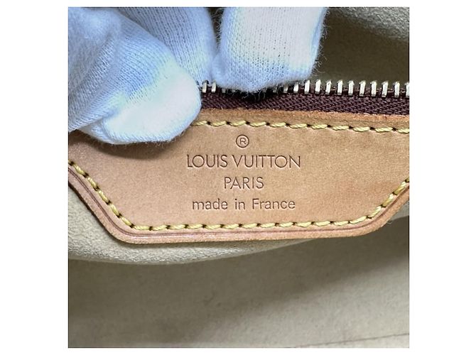 Borsa Tote/Spalla Cite GM Louis Vuitton M51181 Marrone Monogramma - vista 9