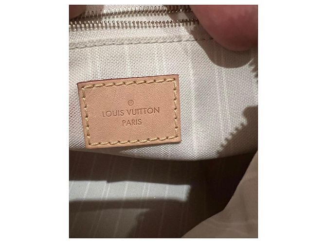 Louis Vuitton Speedy 25 Bandoulière Beige - vista 19