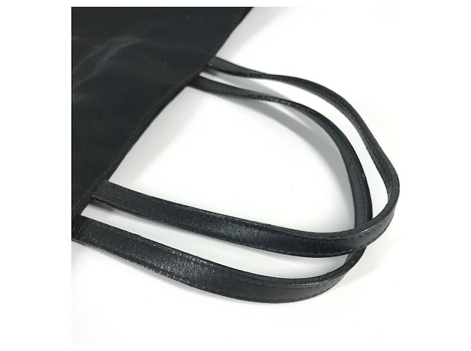 Fendi FF Logo Netz-Tote-Bag Schwarz - Ansicht 6