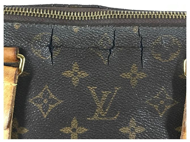Borsa Tote/Borsa a Spalla Louis Vuitton Monogram Iena PM Marrone Monogramma - vista 12