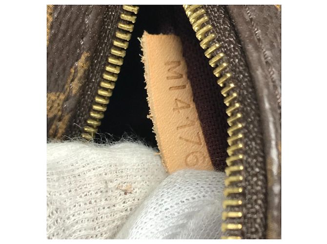 Borsa Tote/Borsa a Spalla Louis Vuitton Monogram Iena PM Marrone Monogramma - vista 16