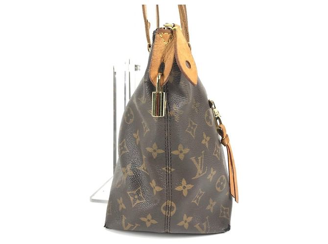 Borsa Tote/Borsa a Spalla Louis Vuitton Monogram Iena PM Marrone Monogramma - vista 3