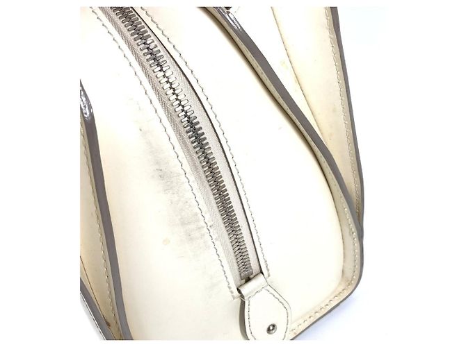 Borsa Tote Louis Vuitton Epi Pont Neuf PM Bianco Bianco sporco - vista 15