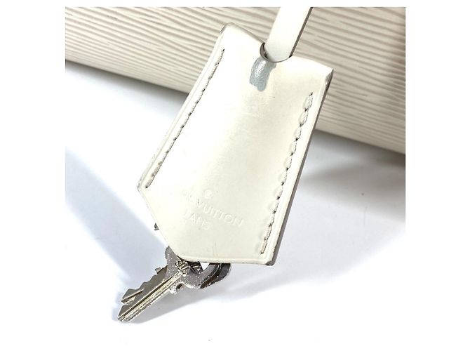Borsa Tote Louis Vuitton Epi Pont Neuf PM Bianco Bianco sporco - vista 16