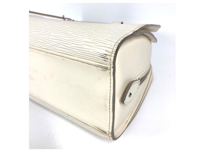 Borsa Tote Louis Vuitton Epi Pont Neuf PM Bianco Bianco sporco - vista 5