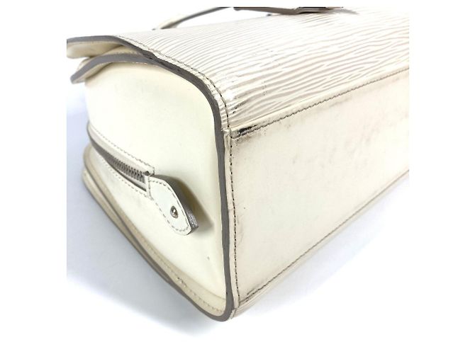 Borsa Tote Louis Vuitton Epi Pont Neuf PM Bianco Bianco sporco - vista 6