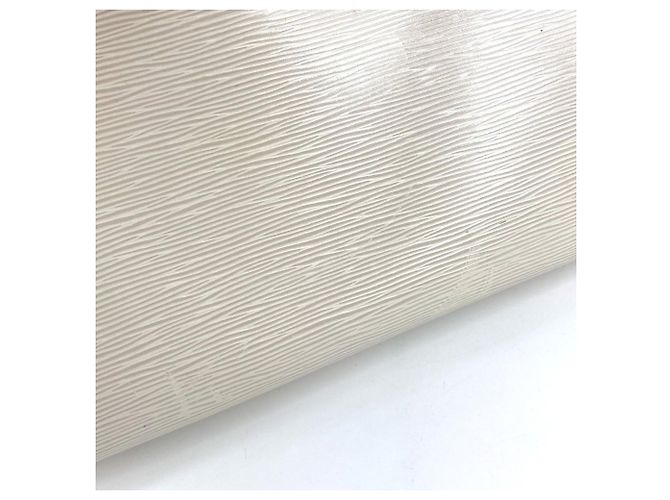 Borsa Tote Louis Vuitton Epi Pont Neuf PM Bianco Bianco sporco - vista 9