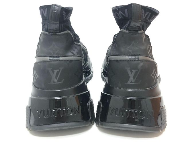 Sneaker in tessuto a calza Louis Vuitton Runaway Pulse Line Nero - vista 5