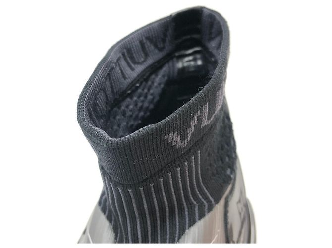 Sneaker in tessuto a calza Louis Vuitton Runaway Pulse Line Nero - vista 9
