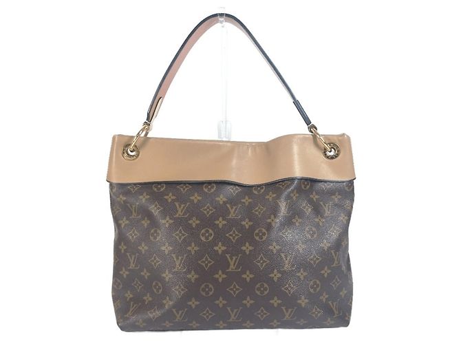 Borsa hobo/spalla Tuileries Monogram Louis Vuitton Marrone Beige Monogramma - vista 2