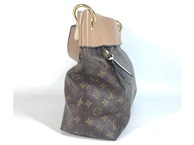 Borsa hobo/spalla Tuileries Monogram Louis Vuitton Marrone Beige Monogramma - vista 4