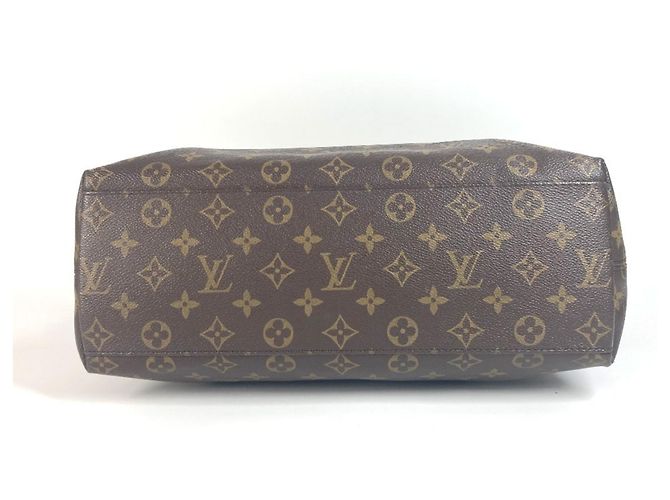 Borsa hobo/spalla Tuileries Monogram Louis Vuitton Marrone Beige Monogramma - vista 5