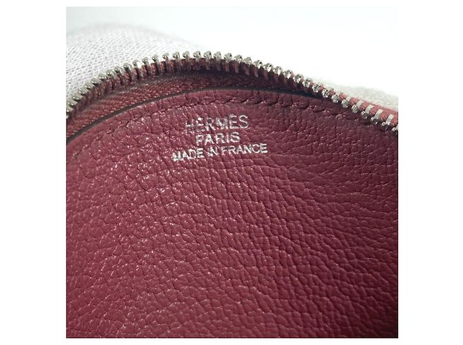 Monedero H Logo Evelyn de Hermès Púrpura - vista 10