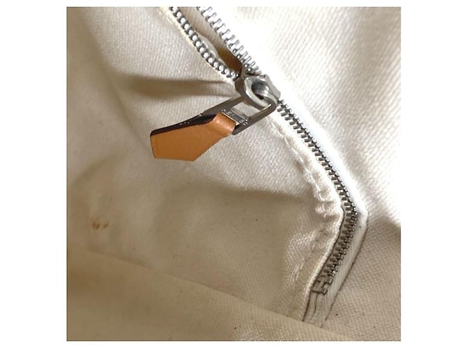 Borsa Tote PM Saxo Hermès Beige - vista 13