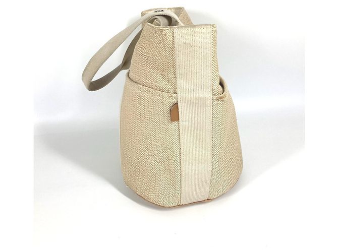 Borsa Tote PM Saxo Hermès Beige - vista 4