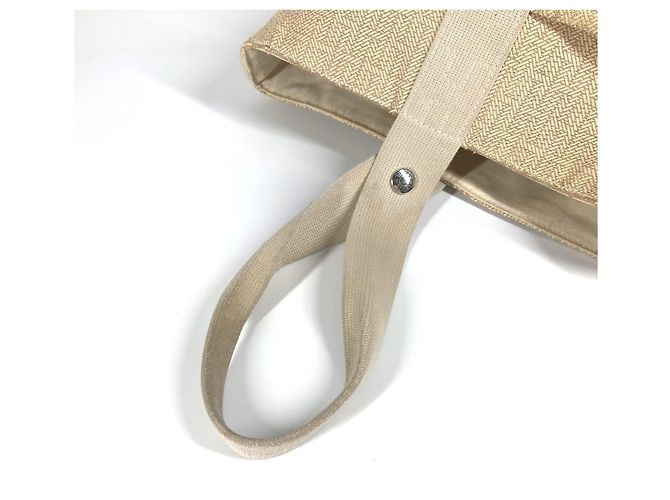 Borsa Tote PM Saxo Hermès Beige - vista 9
