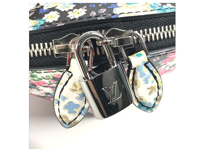 Borsa a Spalla Tupi con Stampa Floreale Louis Vuitton Nero Multicolore - vista 8