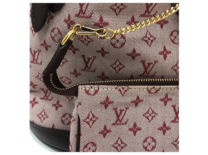 Borsa Mini Bucket PM Monogram Louis Vuitton con pochette Rosa Rosso Monogramma - vista 12