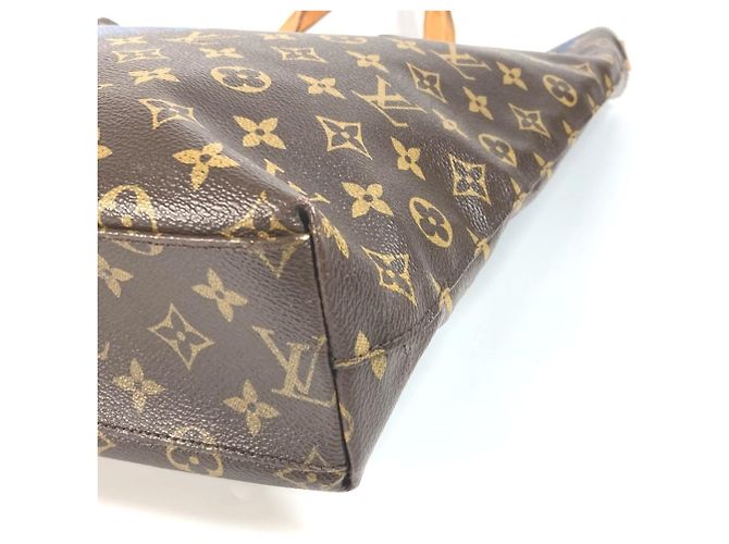 Louis Vuitton Monogram V-Line Cabas NS Tote Bag Braun Blau Monogramm - Ansicht 7