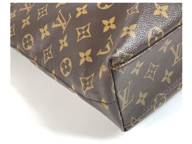 Louis Vuitton Monogram V-Line Cabas NS Tote Bag Braun Blau Monogramm - Ansicht 8