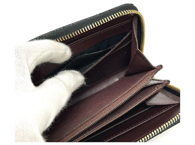 Chanel Coco Mark Matelassé Langbörse Schwarz - Ansicht 13
