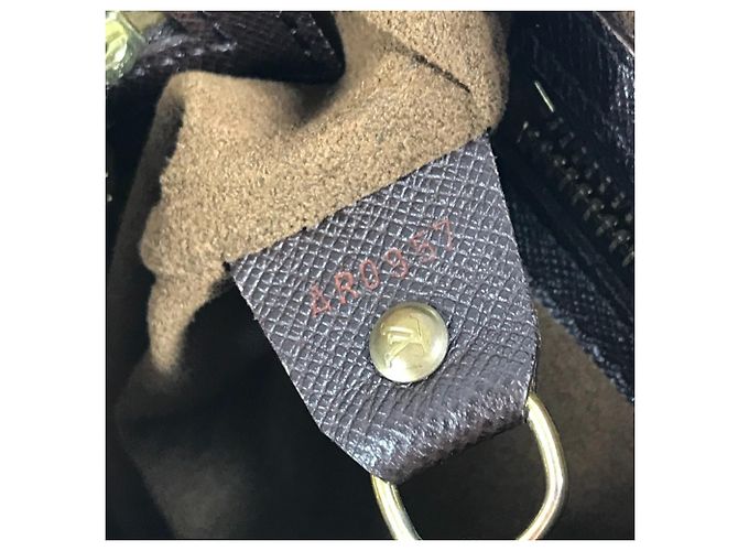 Bucket Borsa a secchiello Damier Mare di Louis Vuitton Marrone Damier ebene - vista 14