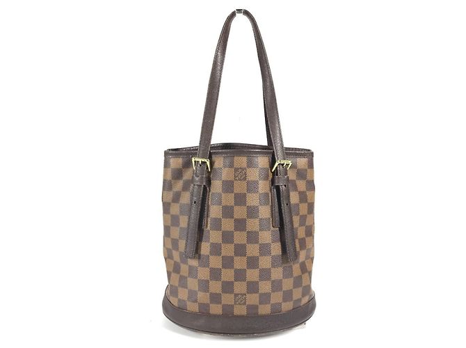Bucket Borsa a secchiello Damier Mare di Louis Vuitton Marrone Damier ebene - vista 2