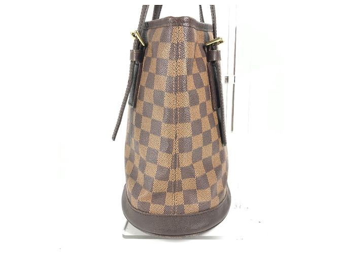 Bucket Borsa a secchiello Damier Mare di Louis Vuitton Marrone Damier ebene - vista 4