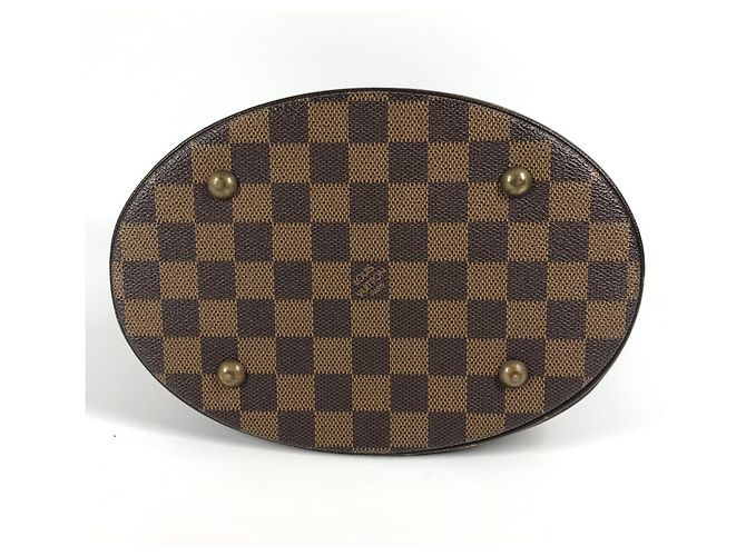 Bucket Borsa a secchiello Damier Mare di Louis Vuitton Marrone Damier ebene - vista 5