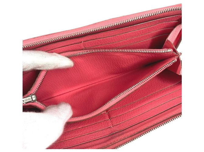 Cartera Larga Azap Evelyn de Hermès Rosa - vista 11