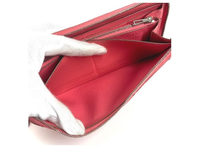 Cartera Larga Azap Evelyn de Hermès Rosa - vista 14