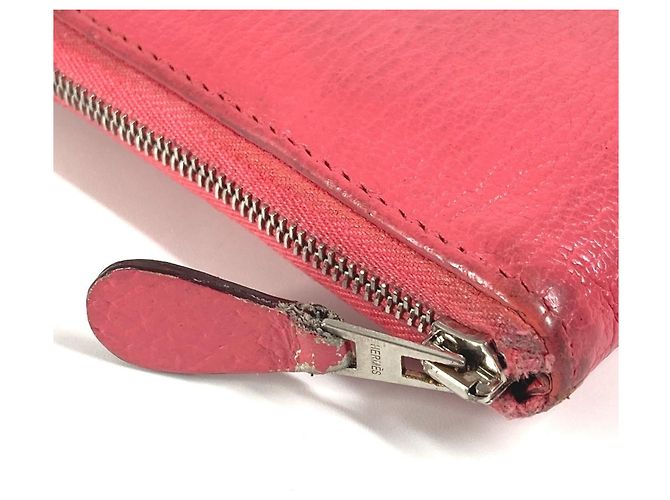 Cartera Larga Azap Evelyn de Hermès Rosa - vista 6