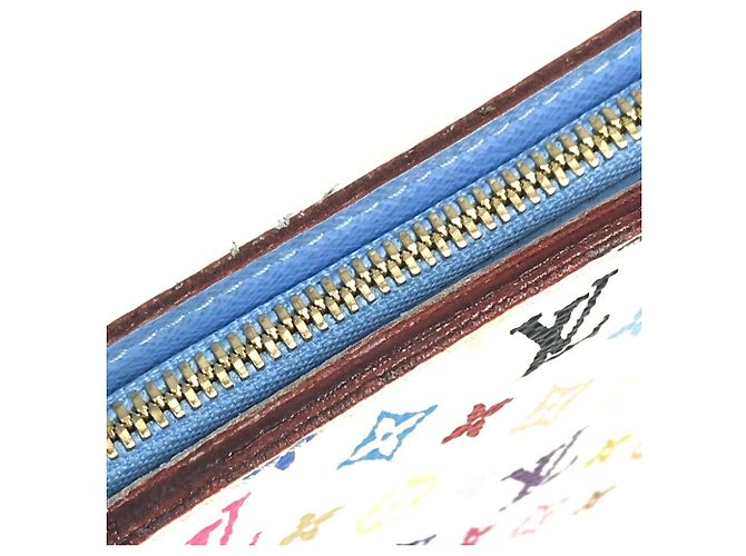 Portafoglio Lungo Monogram Multicolore Louis Vuitton Blu Bordò Monogramma - vista 14