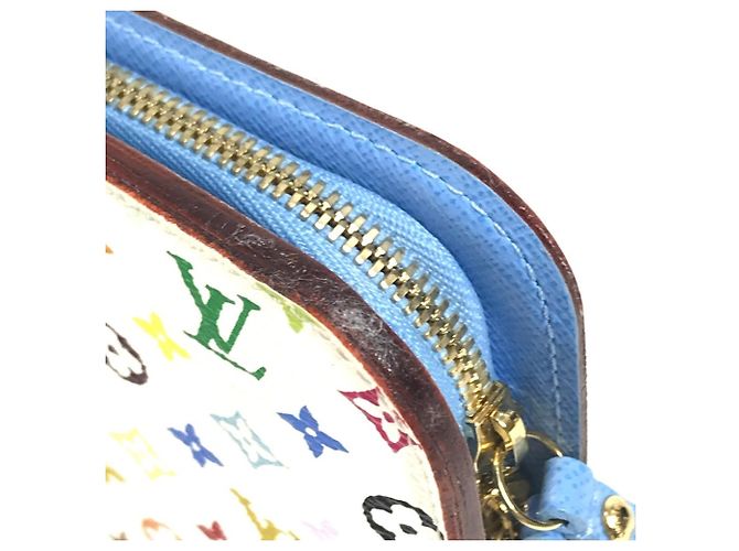 Portafoglio Lungo Monogram Multicolore Louis Vuitton Blu Bordò Monogramma - vista 15