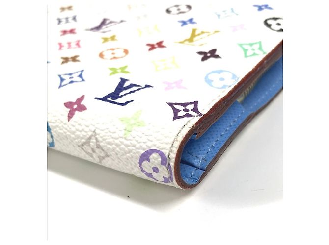 Portafoglio Lungo Monogram Multicolore Louis Vuitton Blu Bordò Monogramma - vista 5